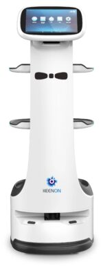 KEENON DINERBOT T8 LS Gastronomie Service Weiß App gesteuert, inkl. Ladegerät, Sprachgesteuert – Bild 4