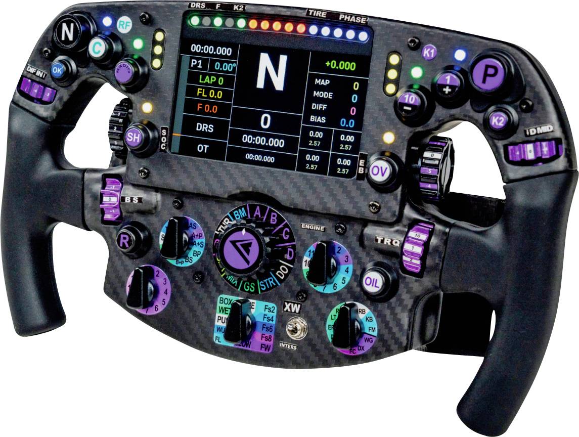 image-6082.jpg Conspit PW1 Formula Lenkrad PC Schwarz – Bild 1