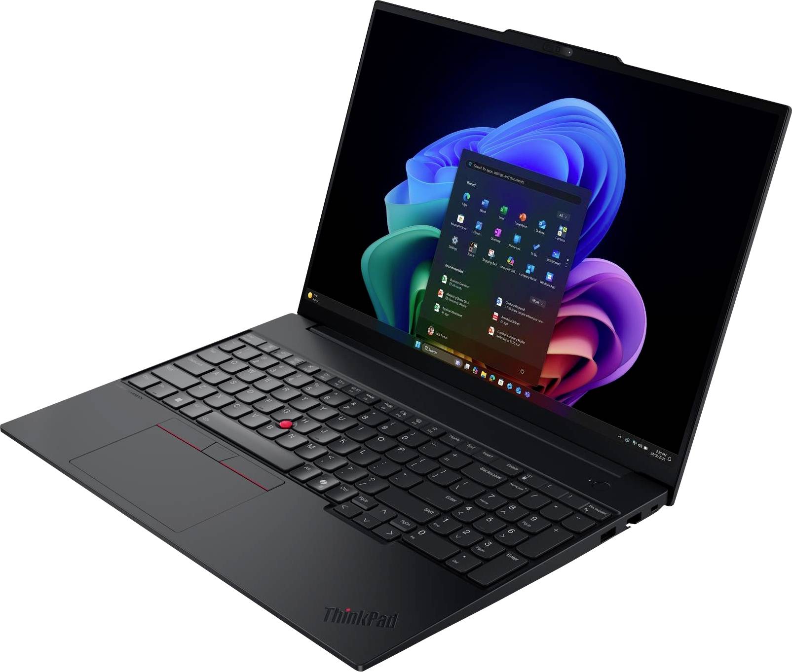 image-6365.jpg Lenovo Notebook ThinkPad E16 G4 40.6 cm (16 Zoll) WUXGA Intel® Core™ Ultra 7 355 32 GB RAM 512 GB SSD Deutsch, QWERTZ In – Bild 1