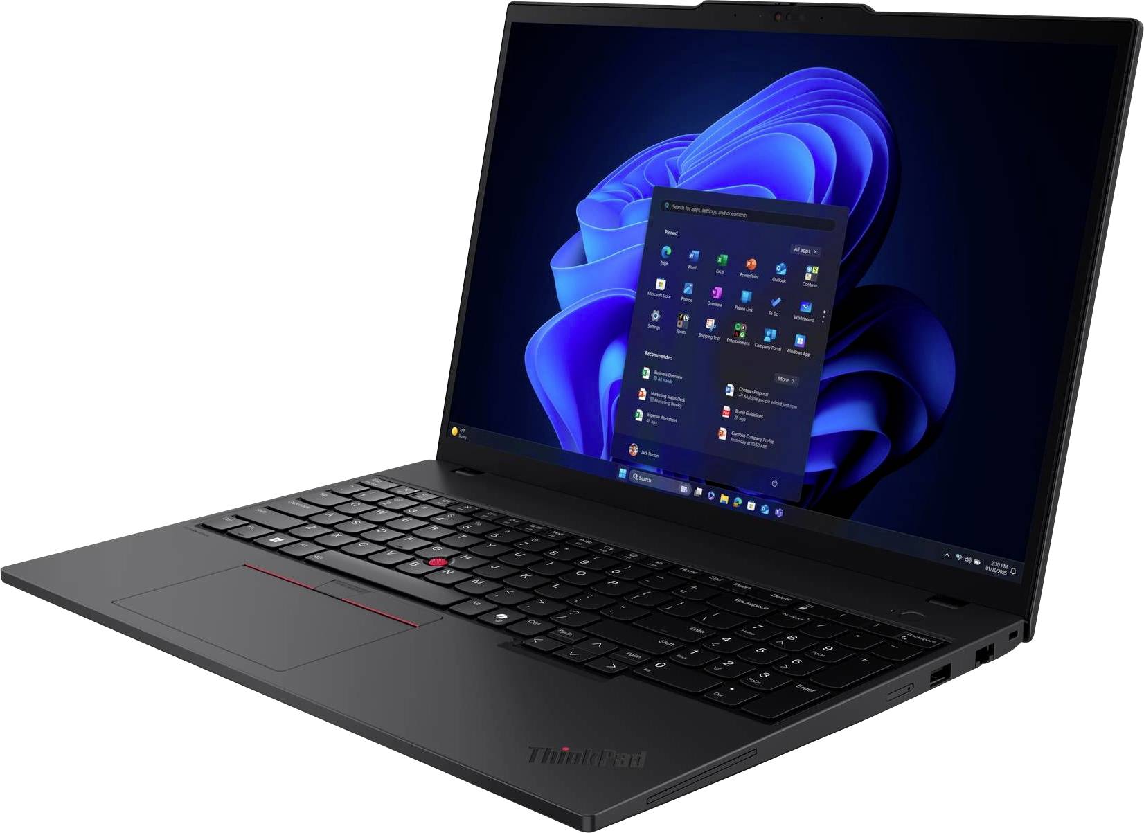image-6534.jpg Lenovo Notebook ThinkPad T16 Gen 4 (Intel) 40.6 cm (16 Zoll) WUXGA Intel® Core™ Ultra 5 225U 16 GB RAM 512 GB SSD Deutsc – Bild 1