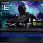 Gigabyte Gaming Notebook GAMING A18 45.7 cm (18 Zoll) WQXGA AMD Ryzen 7 260 32 GB RAM 1 TB SSD Keine Tastatur im Lieferu