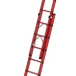 MUNK Günzburger Steigtechnik 036630 GFK Sprossen-Schiebeleiter Arbeitshöhe (max.): 6.3 cm 19.9