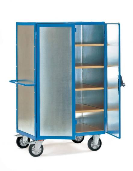 image-6790.jpg Fetra Hauptartikel 5492 Schrankwagen Stahl pulverbeschichtet Traglast (max.): 750 kg Brillantblau (RAL 5007) – Bild 1