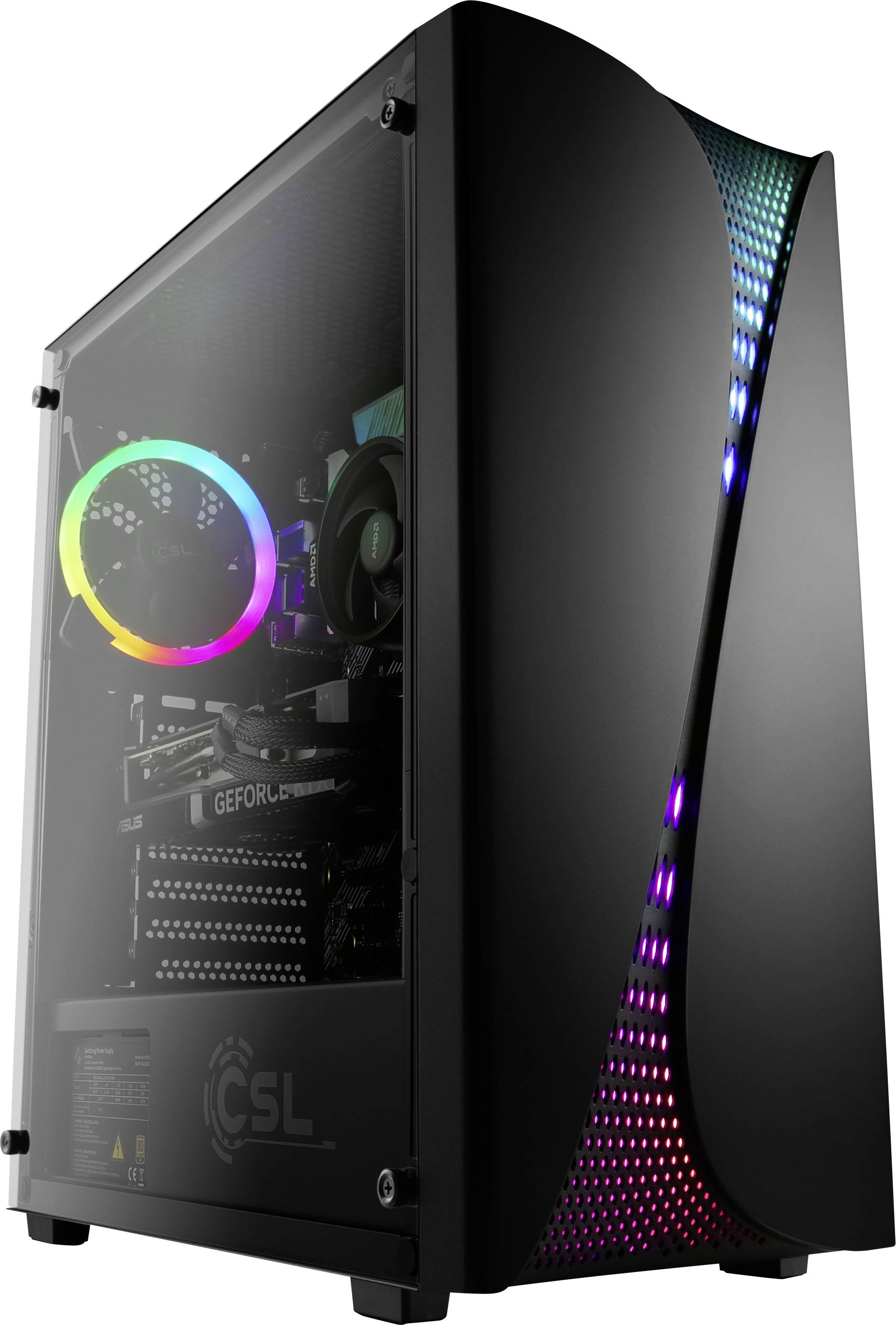 image-6919.jpg CSL Computer Gaming PC M11640H AMD Ryzen 7 9700X 5.5 GHz 32 GB RAM 1 TB SSD Nvidia GeForce RTX™ 4060 8 GB GDDR6 Win 11 H – Bild 1