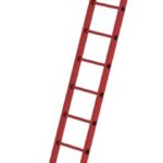 MUNK Günzburger Steigtechnik 036824 GFK Sprossen-Anlegeleiter