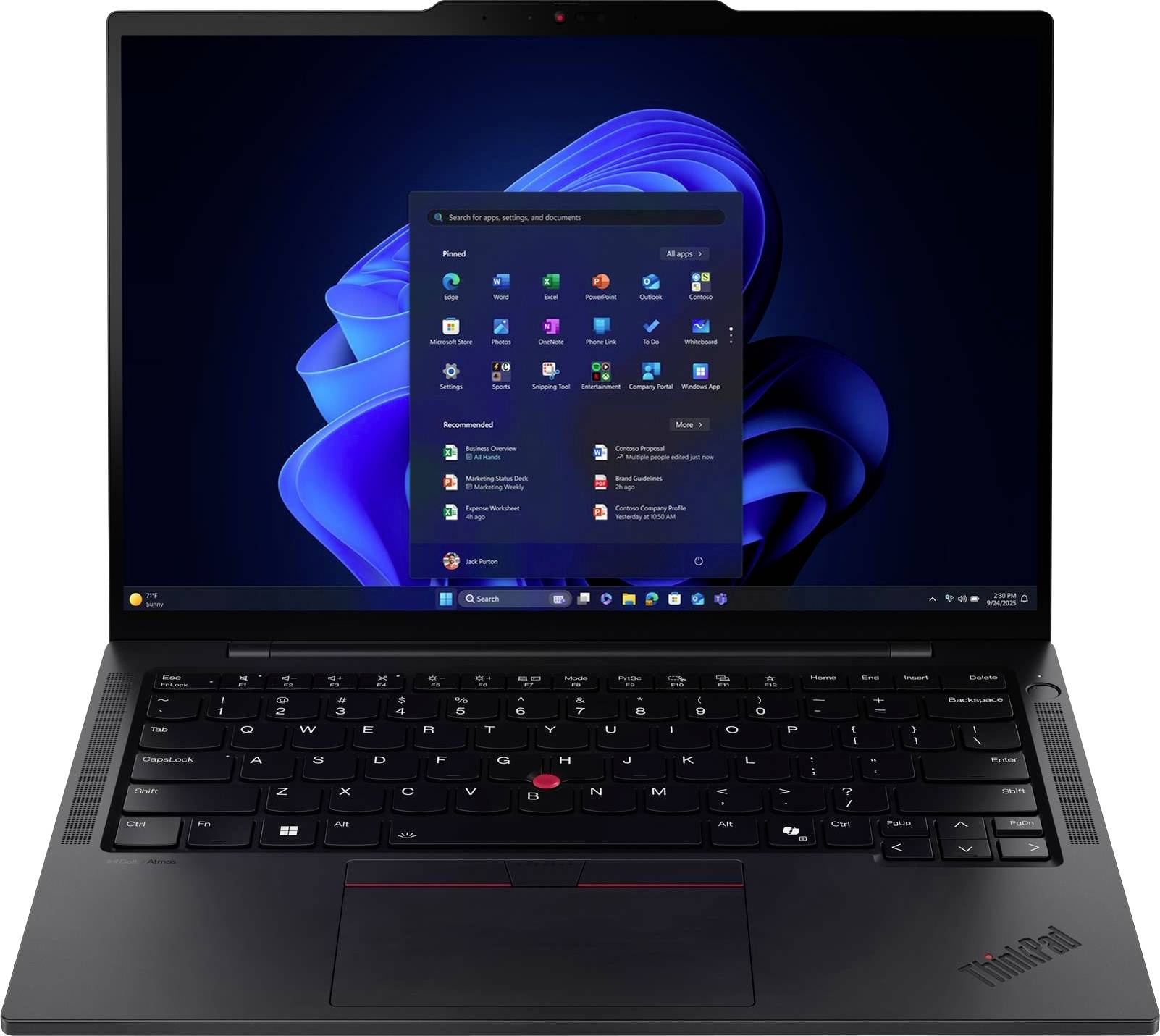 image-7085.jpg Lenovo Notebook 21R1003BGE 35.6 cm (14 Zoll) WUXGA Intel® Core™ Ultra 5 225U 16 GB RAM 512 GB SSD Deutsch, QWERTZ Intel – Bild 1