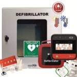 MEDX5 myPAD-A mit LCD-Bildschirm Defibrillator Außenbereich Automatische Schockabgabe