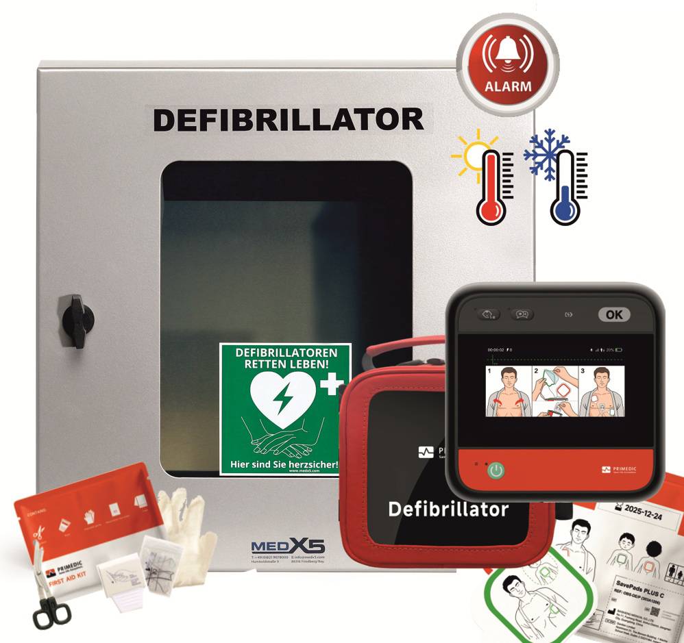 image-7254.jpg MEDX5 myPAD-A mit LCD-Bildschirm Defibrillator Außenbereich Automatische Schockabgabe – Bild 1