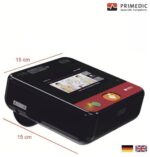 MEDX5 myPAD-M mit LCD-Bildschirm AED-Schild Außenbereich mit Sprachanweisungen, mit Heizung, inkl. Wandkasten – Bild 2