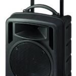 Monacor TXA-1022CD Mobiler PA Lautsprecher 25 cm 10 Zoll 1 St.