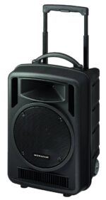 Monacor TXA-1022CD Mobiler PA Lautsprecher 25 cm 10 Zoll 1 St.