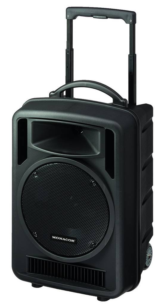 image-7394.jpg Monacor TXA-1022CD Mobiler PA Lautsprecher 25 cm 10 Zoll 1 St. – Bild 1