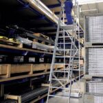 MUNK Günzburger Steigtechnik 52705 Aluminium Plattformleiter Montage mit Werkzeug Arbeitshöhe (max.): 3.15 m