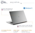 CSL Computer Notebook CSL R'Evolve C16 40.6 cm (16 Zoll) WUXGA Intel® Core™ i5 64 GB RAM 4000 GB SSD Deutsch, QWERTZ Gra – Bild 5