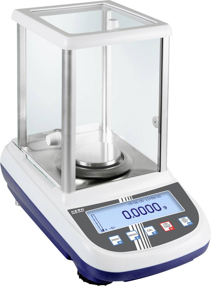 image-7532.jpg Kern ALJ 250-4A Analysewaage Wägebereich (max.) 250 g Ablesbarkeit 0.0001 g über Steckernetzteil Silber – Bild 1