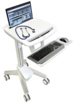 Ergotron Ergotron StyleView 41 Non Power Computer PC-/Monitor-Rollwagen 1 Display(s) 43,9 cm (17,3") Weiß – Bild 2