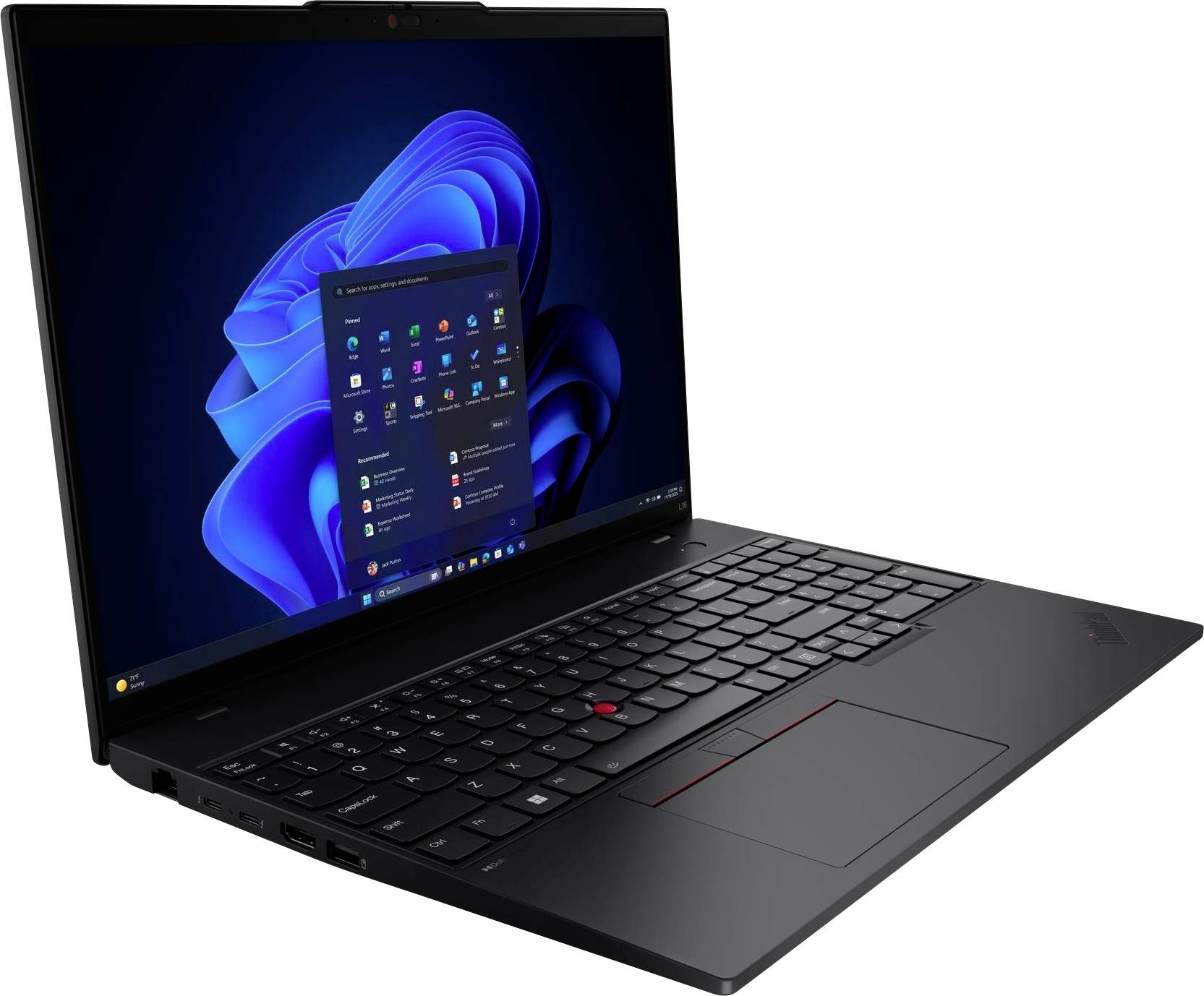 image-7703.jpg Lenovo Notebook 21SA0049GE 40.6 cm (16 Zoll) WUXGA Intel® Core™ Ultra 5 225U 32 GB RAM 1 TB SSD Deutsch, QWERTZ Intel In – Bild 1