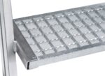 MUNK Günzburger Steigtechnik 51208 Aluminium Podestleiter Arbeitshöhe (max.): 3.9 m Silber 82 kg – Bild 2