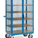 Fetra Hauptartikel 5392 Schrankwagen Stahl pulverbeschichtet Traglast (max.): 750 kg Brillantblau (RAL 5007)