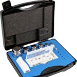 Kern 313-054 Gewichtssatz, E2, 1 mg - 500 g, Knopf, Edelstahl poliert, im Kunststoffkoffer