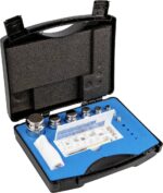 Kern 313-054 Gewichtssatz, E2, 1 mg - 500 g, Knopf, Edelstahl poliert, im Kunststoffkoffer