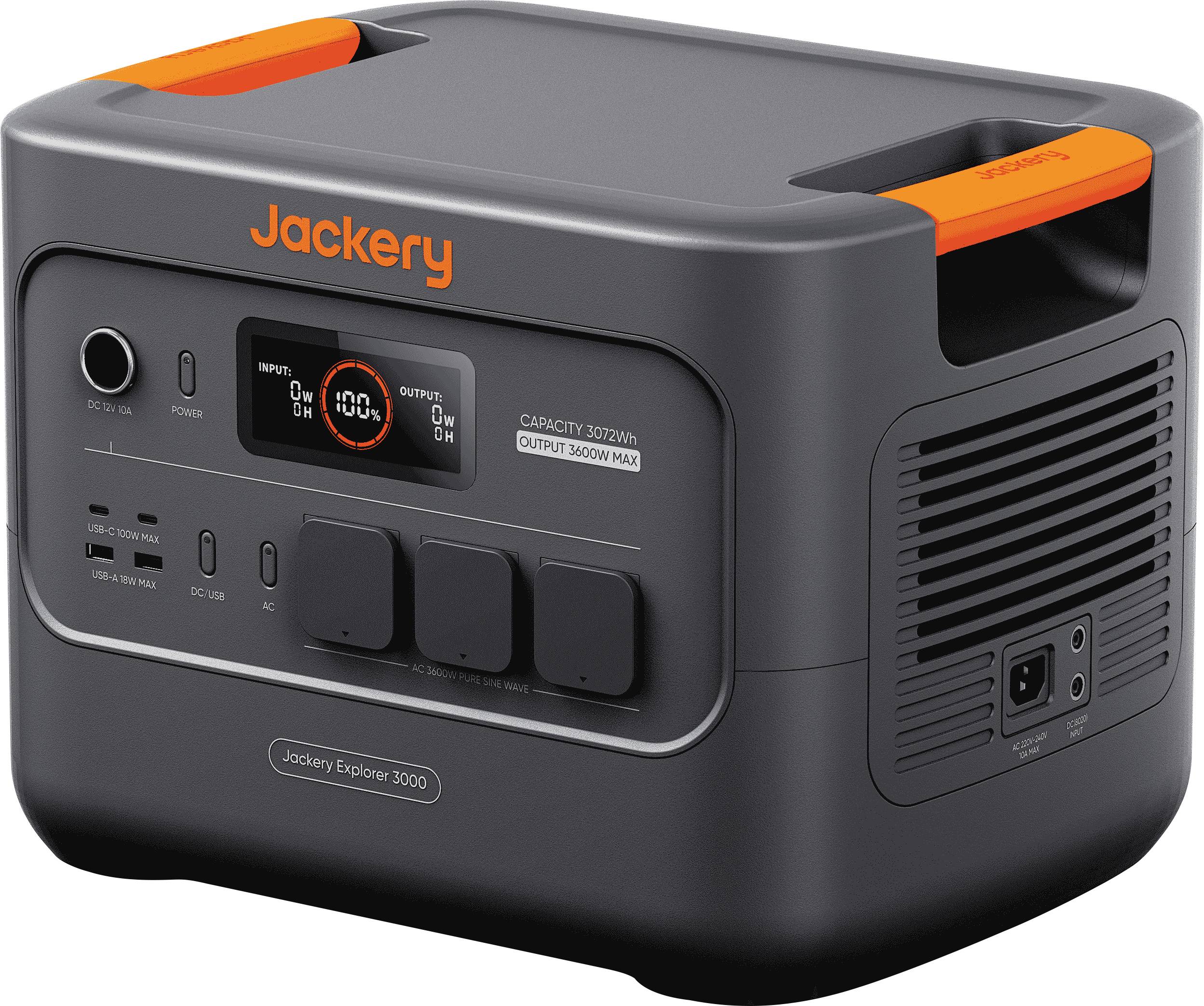 image-8054.jpg Jackery Jakery Explorer 3000 v2 Powerstation 60 Ah USB PD LiFePO 4 Statusanzeige – Bild 1