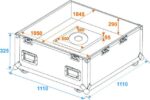 Roadinger Transportcase 100cm 31000433 Case (L x B x H) 1100 x 1100 x 1200 mm – Bild 4