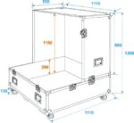 Roadinger Transportcase 100cm 31000433 Case (L x B x H) 1100 x 1100 x 1200 mm – Bild 5