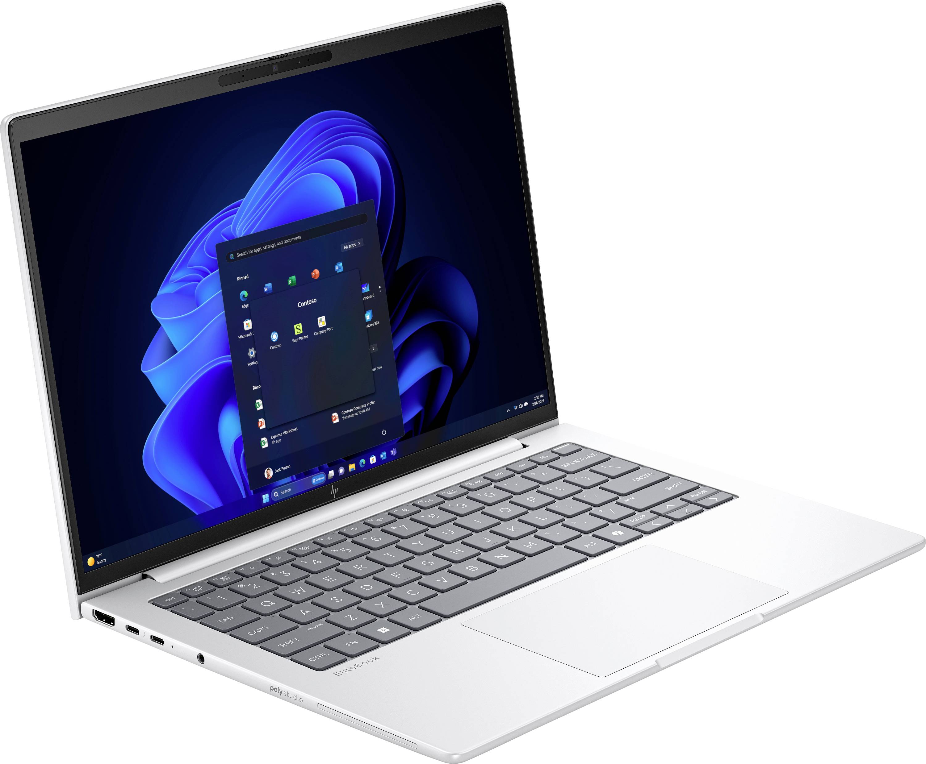 image-8180.jpg HP Notebook EliteBook 8 G1i 35.6 cm (14 Zoll) WUXGA Intel® Core™ Ultra 5 (Series 2) 225U 16 GB RAM 512 GB SSD Deutsch, Q – Bild 1