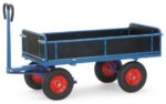Fetra Hauptartikel 6453L Handpritschenwagen Stahl pulverbeschichtet Traglast (max.): 700 kg – Bild 2