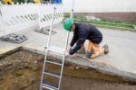 MUNK Günzburger Steigtechnik 012041 Aluminium Stufen-Baugrubenleiter 15 kg – Bild 6