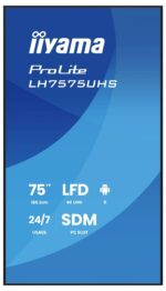 Iiyama LH7575UHS-B2AG Digital Signage Display EEK: G (A - G) 189.3 cm 75 Zoll 3840 x 2160 Pixel 24/7 – Bild 2