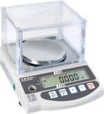 Kern EG 620-3NM Präzisionswaage Wägebereich (max.) 620 g Ablesbarkeit 0.001 g über Steckernetzteil Silber
