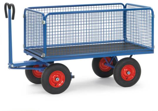 image-8436.jpg Fetra Hauptartikel 6433L Handpritschenwagen Stahl pulverbeschichtet Traglast (max.): 700 kg – Bild 1