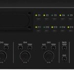 Monacor PA-6020Z ELA-Verstärker 600 W 5-Kanal
