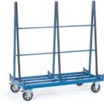 Fetra Hauptartikel 4476 Plattenwagen Feststeller Stahl pulverbeschichtet Traglast (max.): 1200 kg