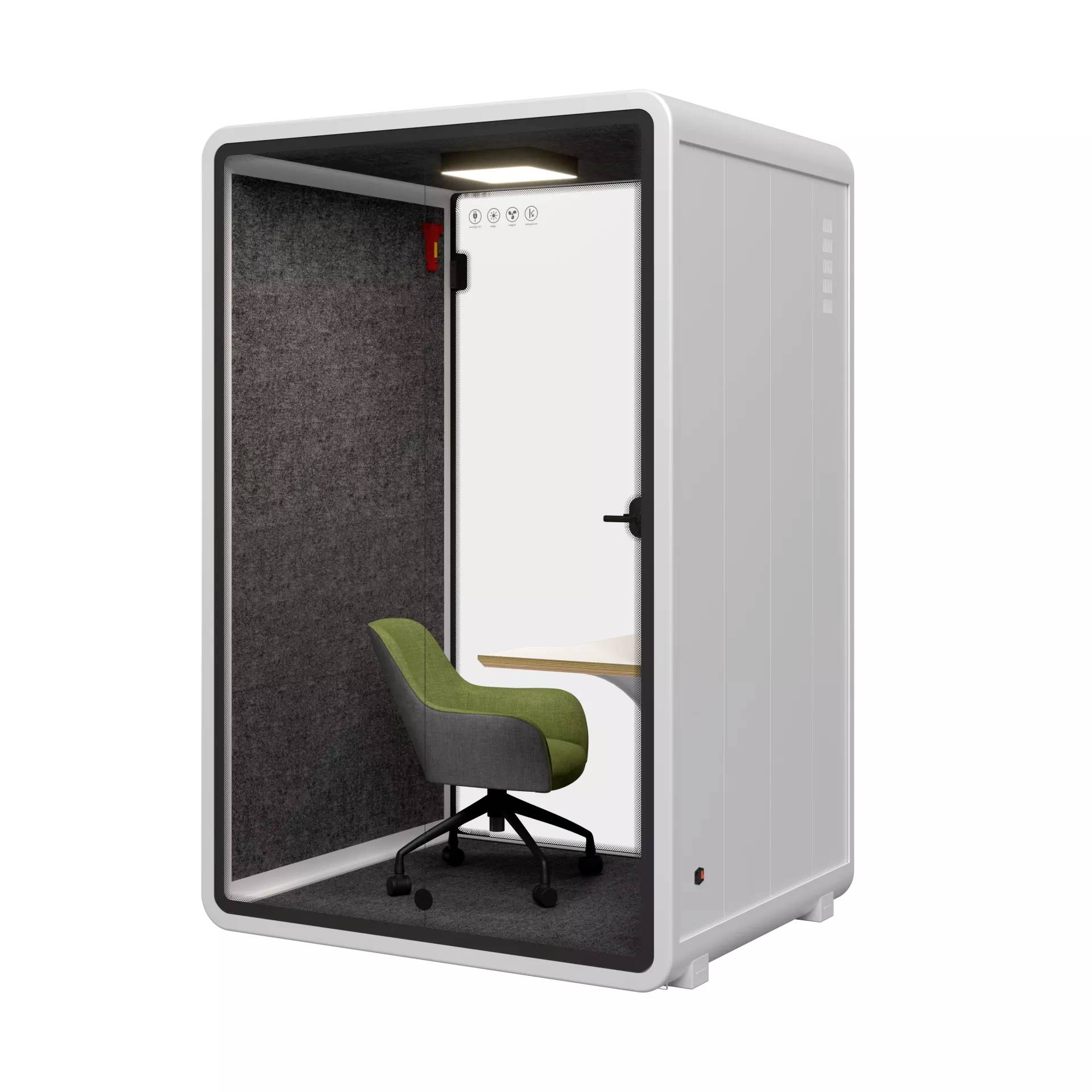 image-86.jpg Soundbox Soundbox Office Pod SR-M (F4) 1 person SR-M F4 white 1 St. - Image 1