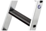 MUNK Günzburger Steigtechnik 042218 Aluminium Stufen-Stehleiter Arbeitshöhe (max.): 2.9 cm – Bild 2