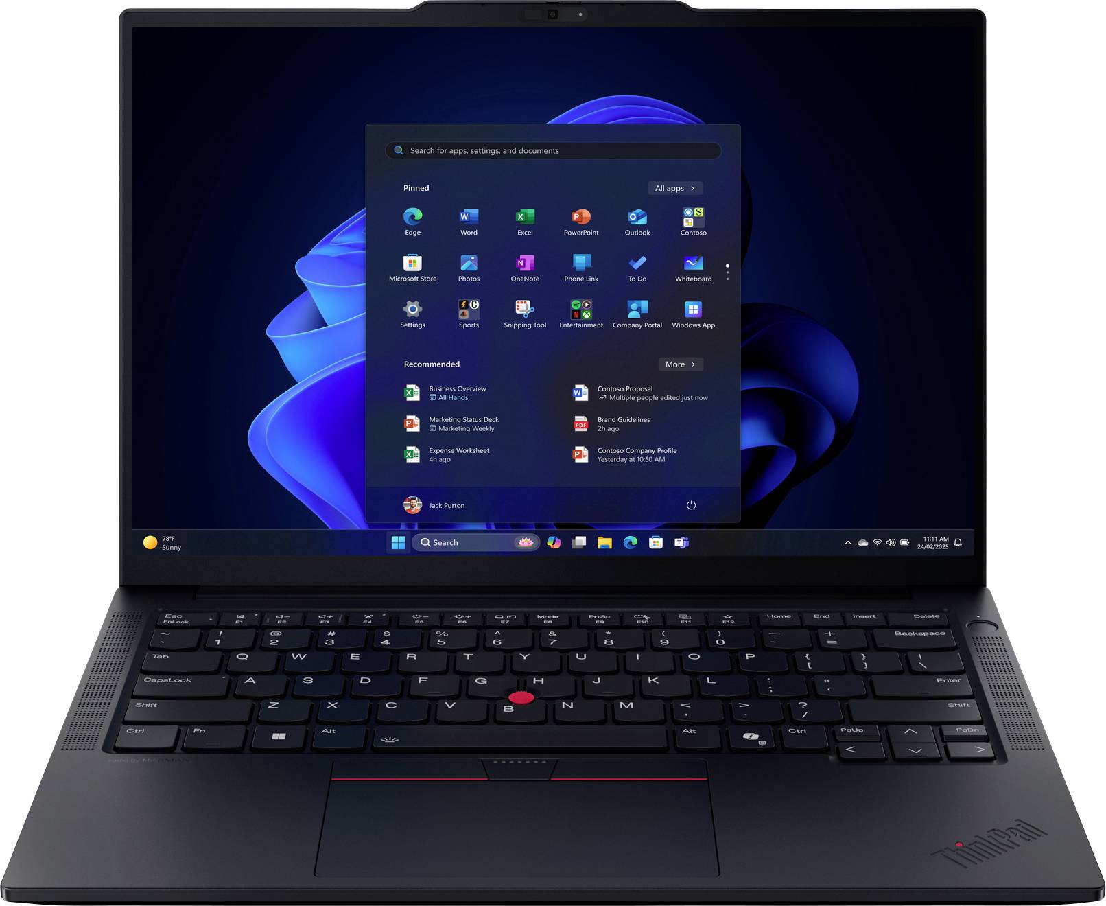 image-8731.jpg Lenovo Notebook ThinkPad E 35.6 cm (14 Zoll) WUXGA Intel® Core™ Ultra 7 258V 32 GB RAM 1 TB SSD Deutsch, QWERTZ Intel Sc – Bild 1