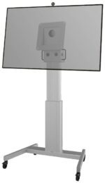Neomounts NM-HUB2LIFTSILVER TV-Rollwagen 127,0 cm (50") - 129,5 cm (51") Motorisiert, Neigbar, Höhenverstellbar