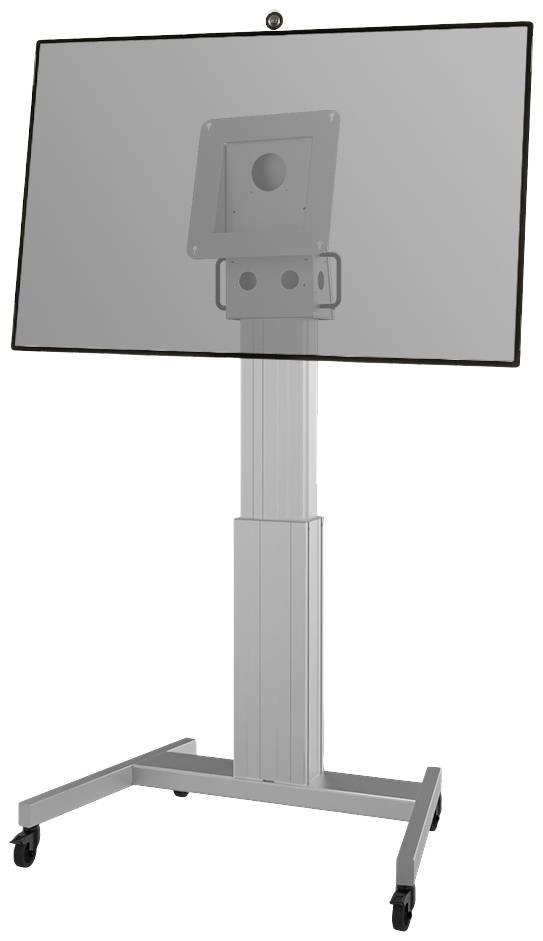image-8751.jpg Neomounts NM-HUB2LIFTSILVER TV-Rollwagen 127,0 cm (50") - 129,5 cm (51") Motorisiert, Neigbar, Höhenverstellbar – Bild 1