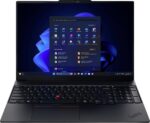 Lenovo Notebook ThinkPad E16 Gen 3 40.6 cm (16 Zoll) WUXGA AMD Ryzen 5 220 32 GB RAM 1 TB SSD Deutsch, QWERTZ AMD Radeon