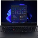 Lenovo Notebook ThinkPad E16 Gen 3 40.6 cm (16 Zoll) WUXGA AMD Ryzen 5 220 32 GB RAM 1 TB SSD Deutsch, QWERTZ AMD Radeon