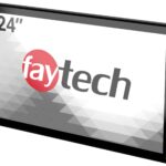 Faytech FT24BX6413ECAPOB Touchscreen-Monitor 60.5 cm (23.8 Zoll) 1920 x 1080 Pixel 16:9 HDMI®, DisplayPort, Audio-Line-i