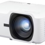 Viewsonic Beamer V52HD Laser 5000 ANSI-Lumen 1920 x 1080 Full HD mit Fernbedienung, Zoom-Funktion, Integrierter Lautspre