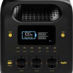 Aqiila S3000V2 Powerstation 50 Ah LiFePO 4 Schwarz, Gelb LED Taschenlampe