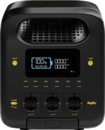 Aqiila S3000V2 Powerstation 50 Ah LiFePO 4 Schwarz, Gelb LED Taschenlampe