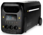 Aqiila S3000V2 Powerstation 50 Ah LiFePO 4 Schwarz, Gelb LED Taschenlampe – Bild 2