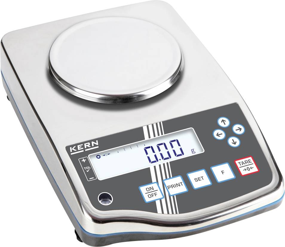 image-8977.jpg Kern PWS 800-2 Präzisionswaage Wägebereich (max.) 820 g Ablesbarkeit 0.01 g über Steckernetzteil Silber, Schwarz – Bild 1