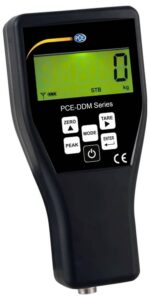 PCE Instruments Zugmesslasche PCE-DDM 5 |5.000 kg |PEAK |batteriebetrieben |Fernanzeige |Schäkel |Summierfunktion – Bild 2